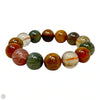 Rutilated Quartz Bead Elastic Bracelet