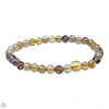 Ametrine Bead Elastic Bracelet