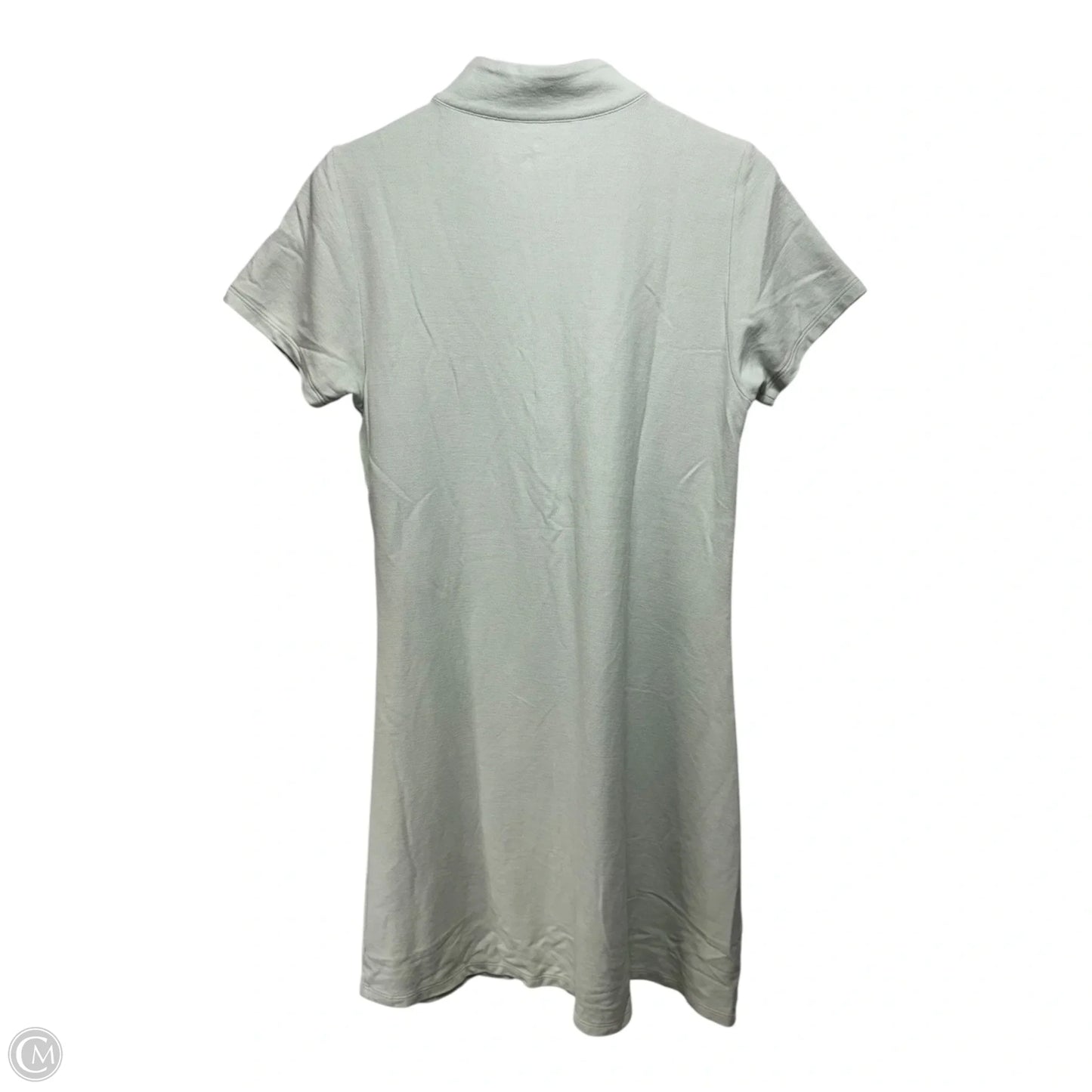 Short Sleeve Serena Pique Dress By Spartina In Sky Teal, Size: M