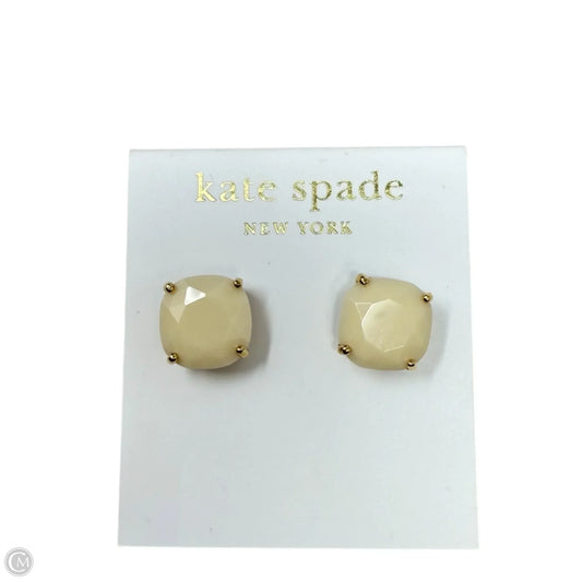 14K Gold Filled Square Stud Earrings Designer By Kate Spade
