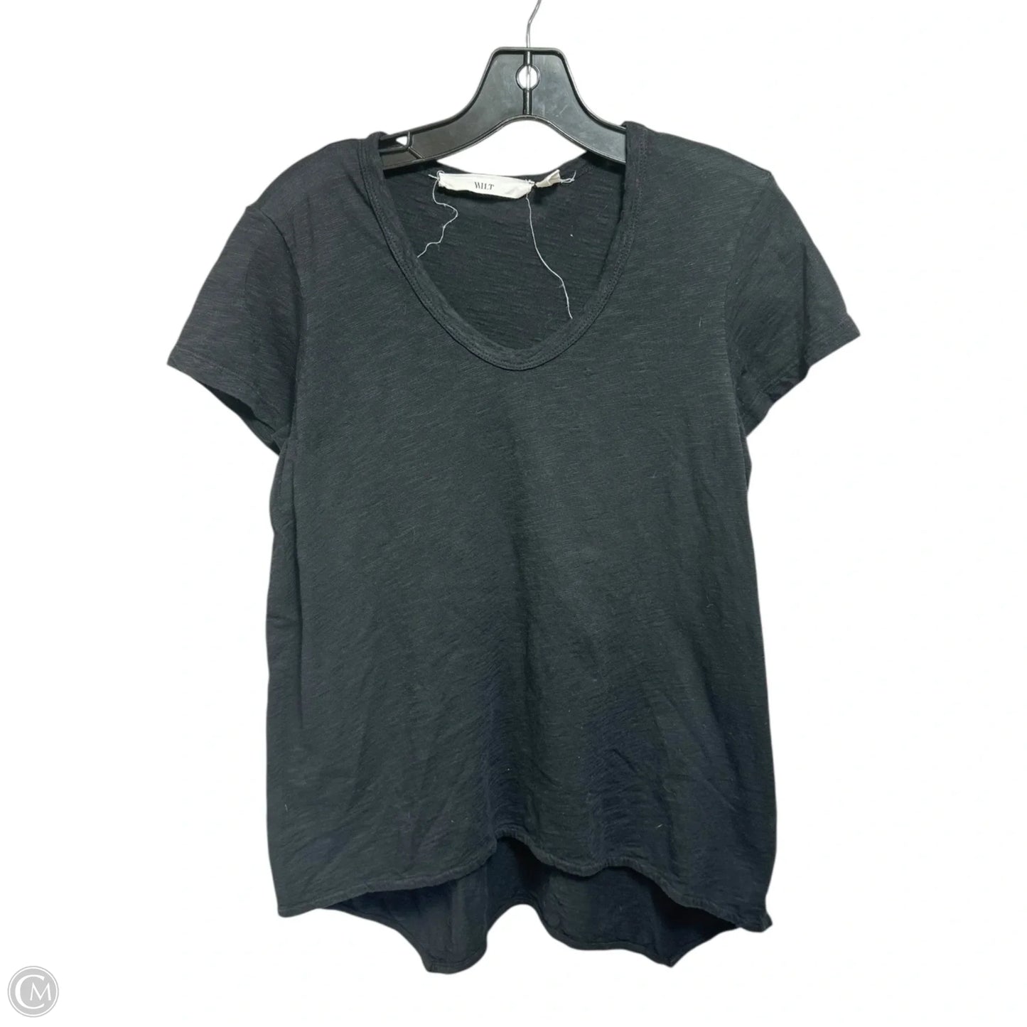 Top Short Sleeve By Wilt In Black, Size: M