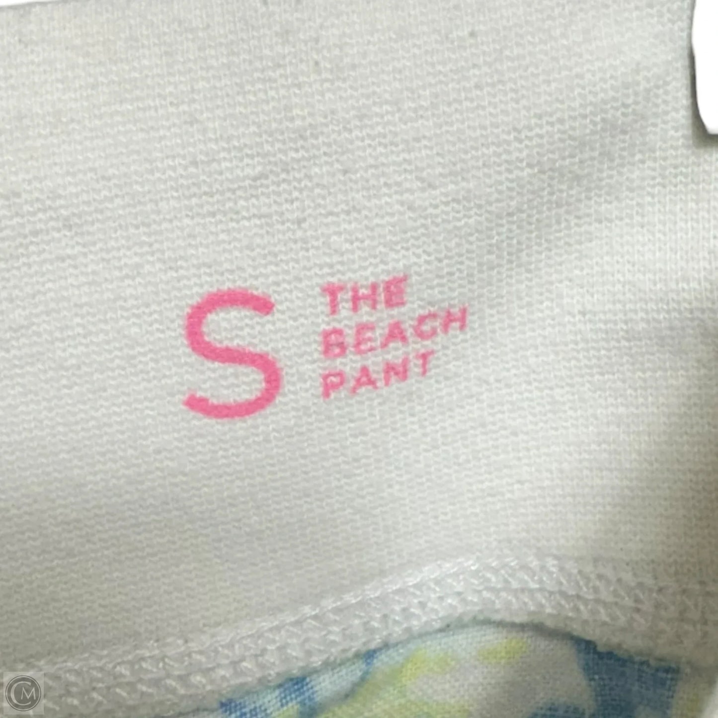 The Beach Pant Designer By Lilly Pulitzer In Resort White Crystal Coast, Size: S
