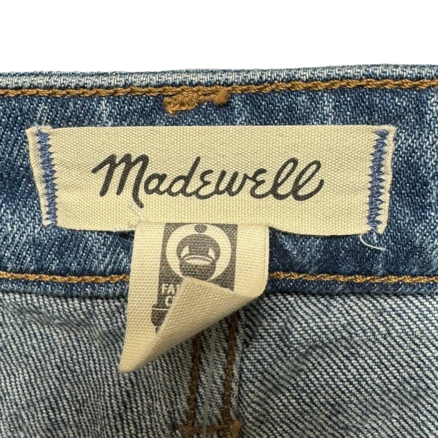 The Curvy Perfect Vintage Jeans By Madewell In Blue Denim, Size: 26