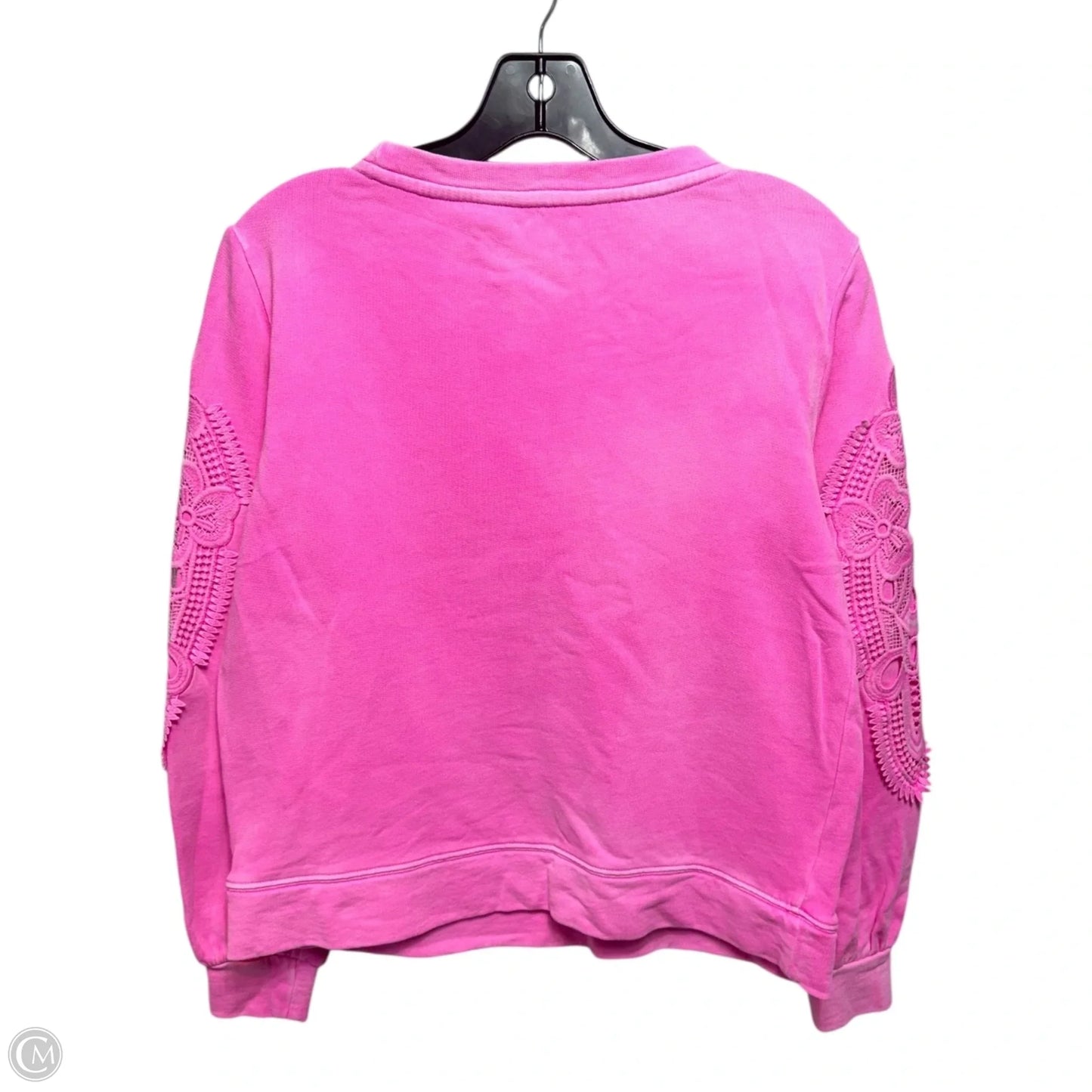 Rooney Sweatshirt Designer By Lilly Pulitzer In Plumeria Pink, Size: XS