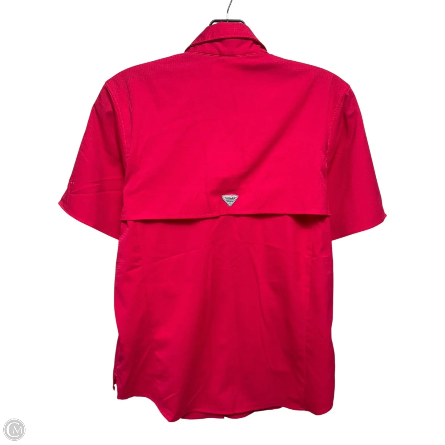Athletic Top Short Sleeve By Columbia In Pink, Size: S