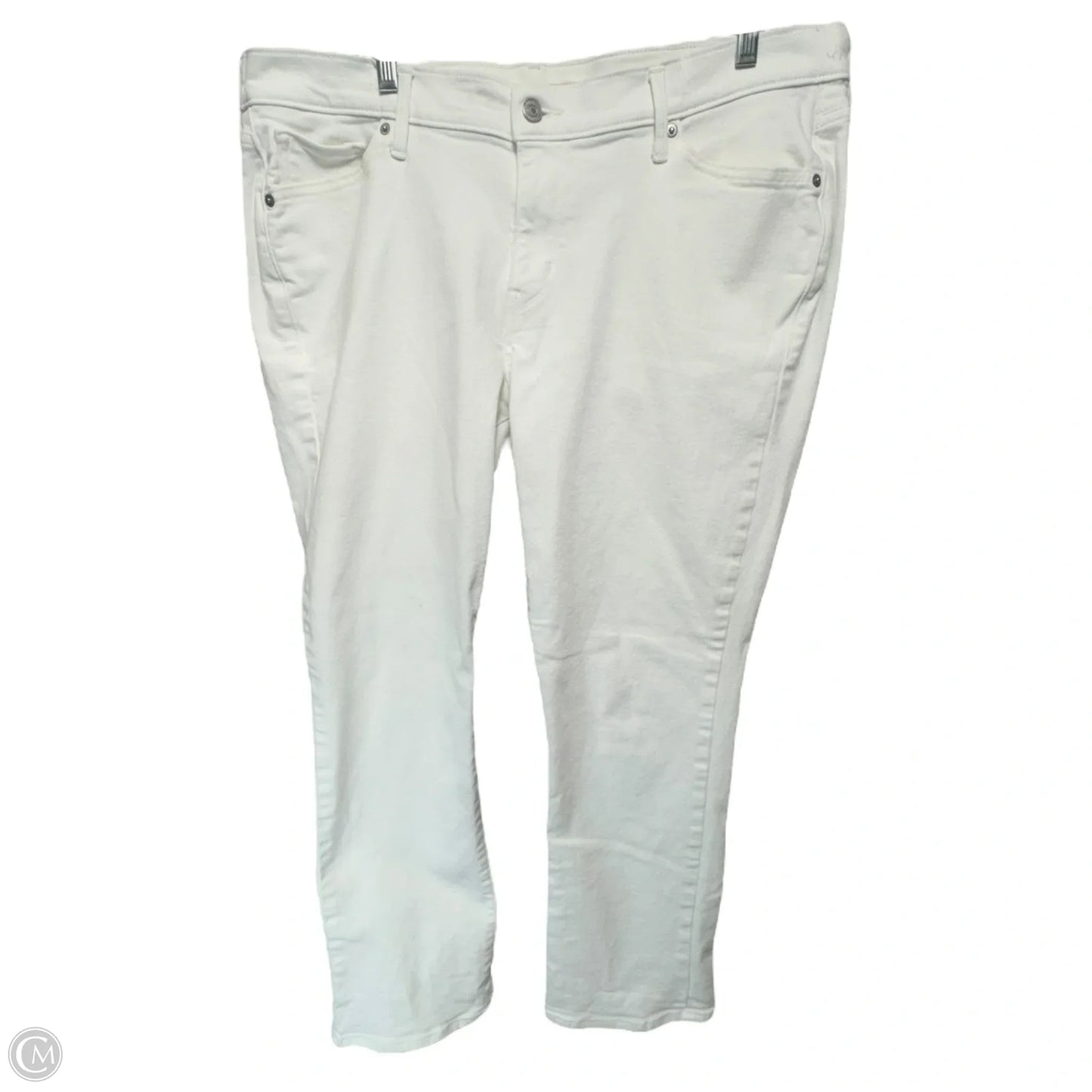 Jeans Classic Straight By Levis In White, Size: 16
