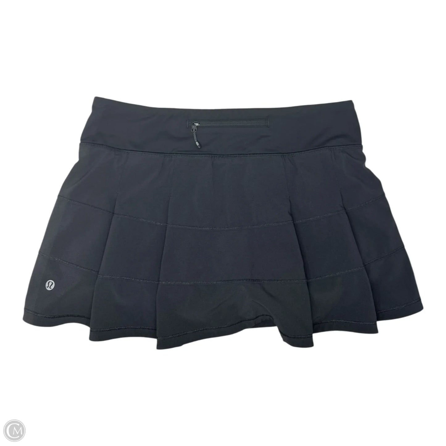 Athletic Skort By Lululemon In Black, Size: 8