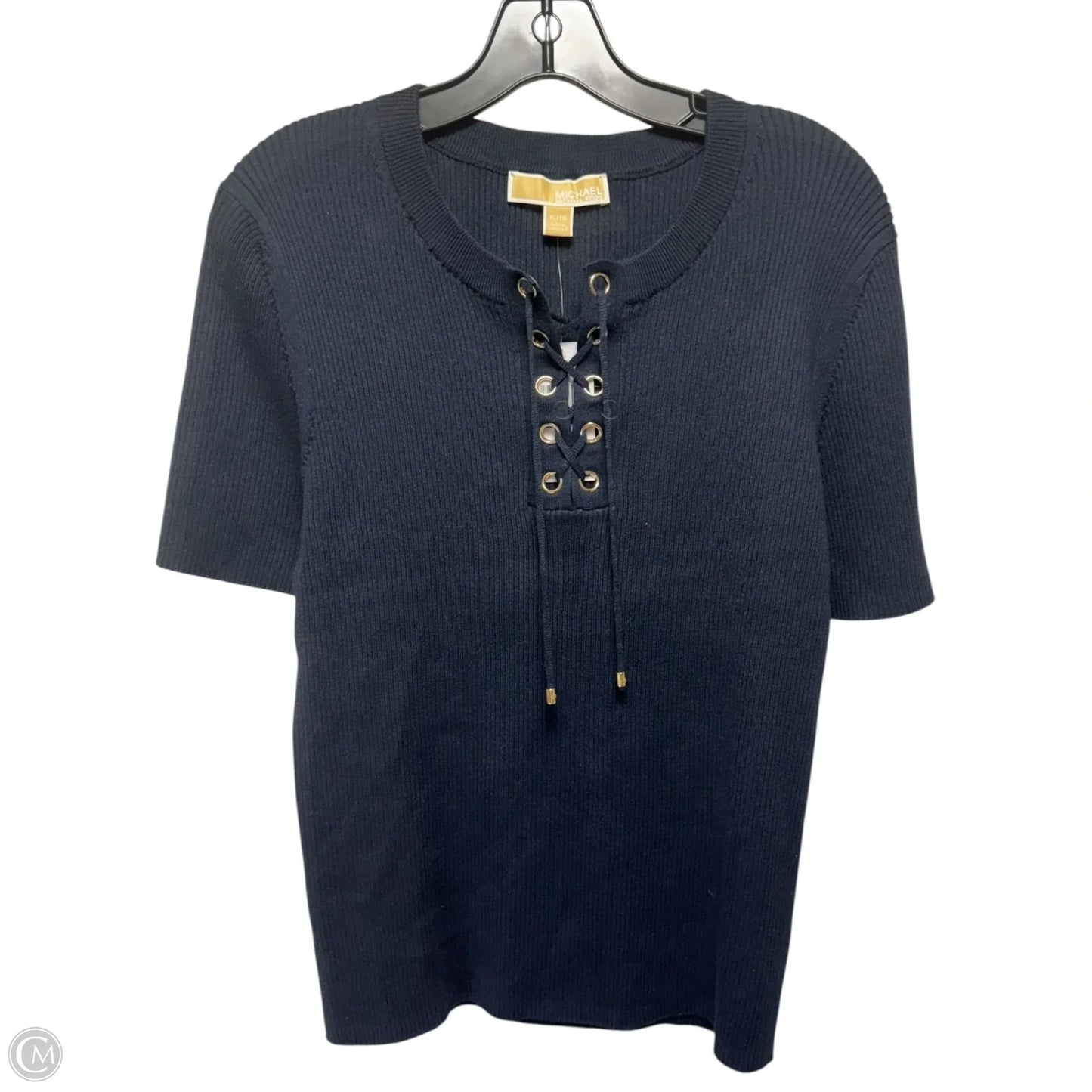 Sweater By Michael By Michael Kors In Navy, Size: Xl