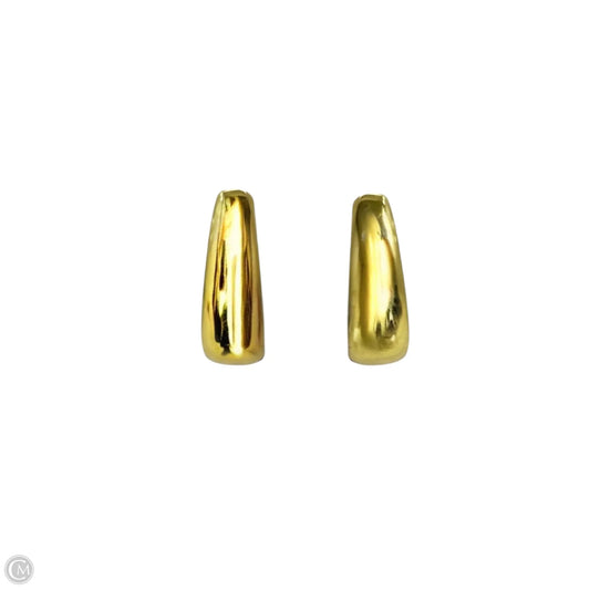 Gold Tone Small Hoop Earrings