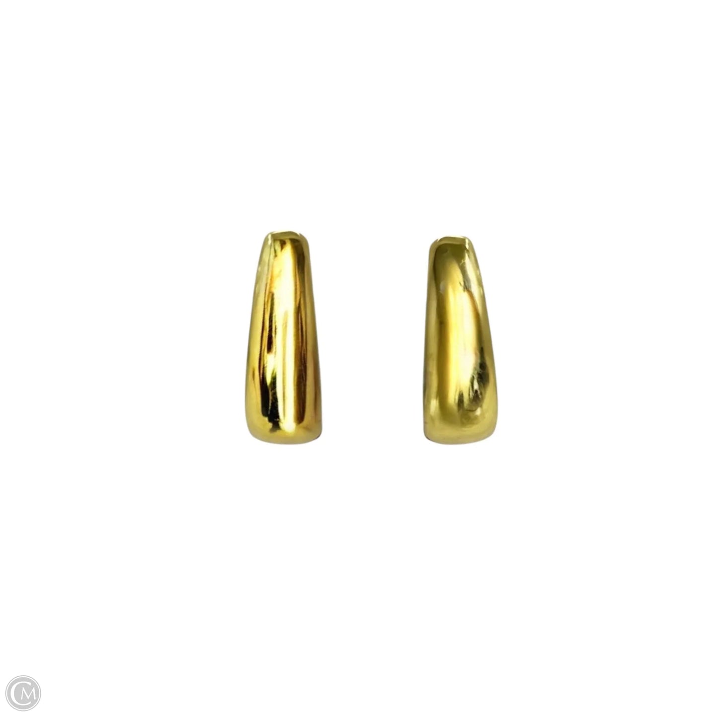 Gold Tone Small Hoop Earrings