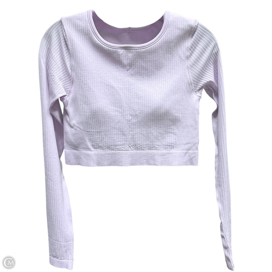 Ebb To Street Long Sleeve Top By Lululemon In Purple, Size: 8