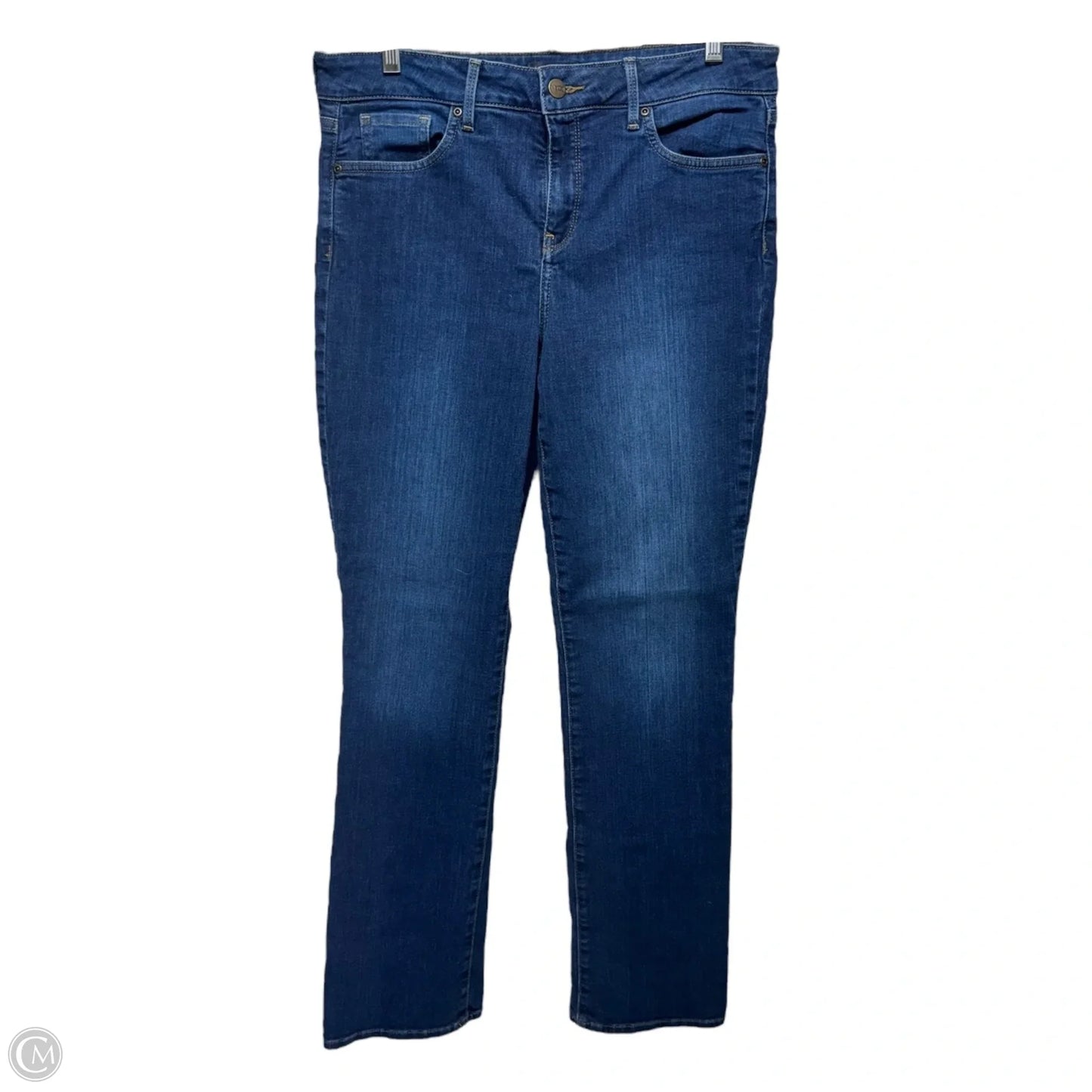 Marilyn Straight Jeans By Not Your Daughters Jeans In Blue Denim, Size: 10