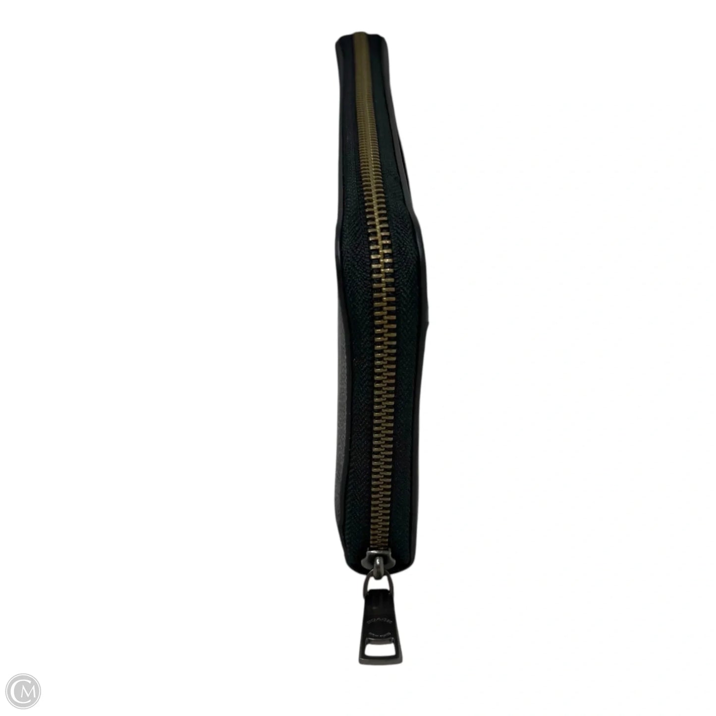 Men's Document Wallet In Signature Canvas Designer By Coach, Size: Large