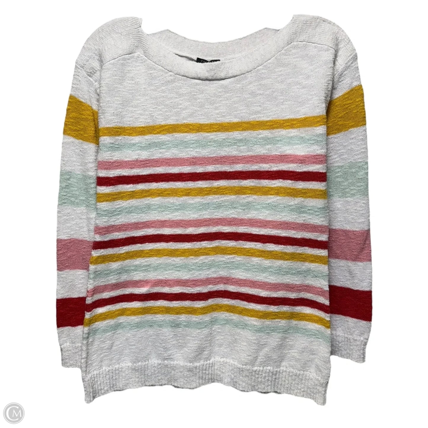 Sweater By Talbots In Striped Pattern, Size: Sp
