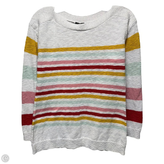 Sweater By Talbots In Striped Pattern, Size: Sp