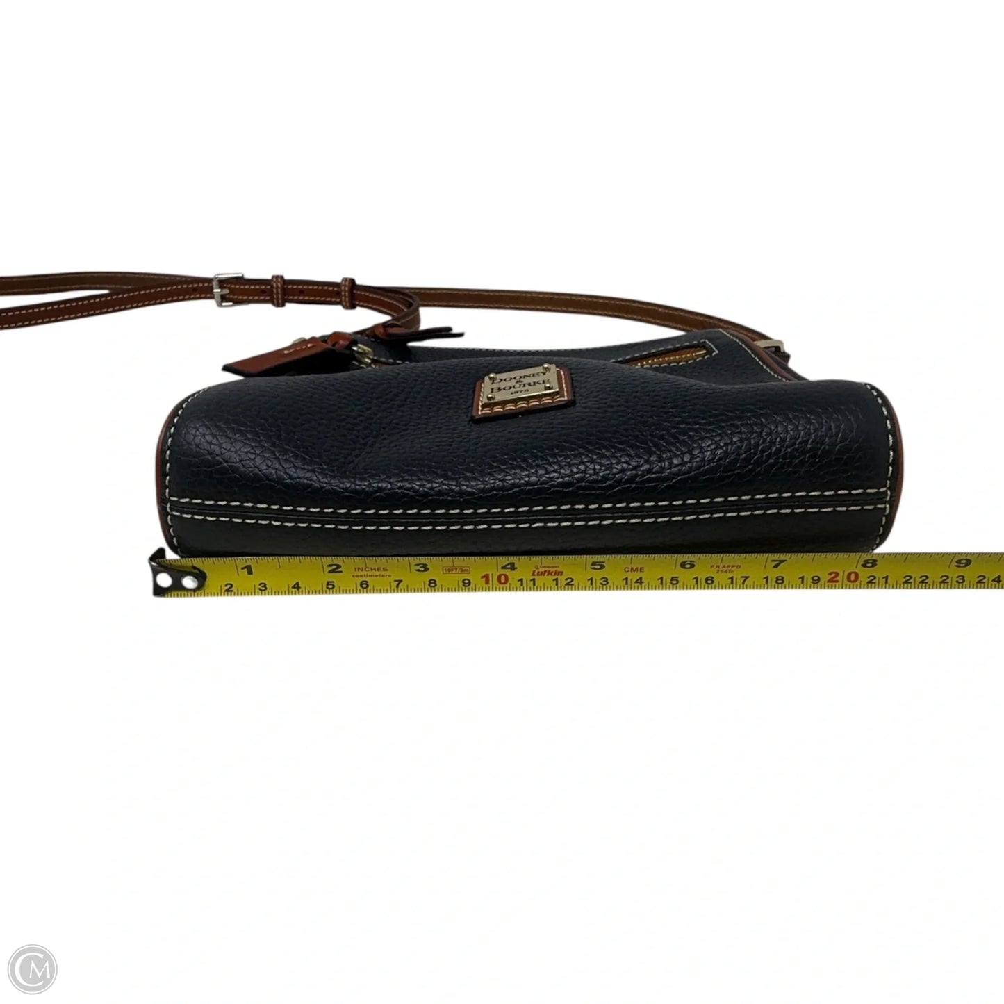 Pebble Grain Small Zip Crossbody Designer By Dooney And Bourke, Size: Small