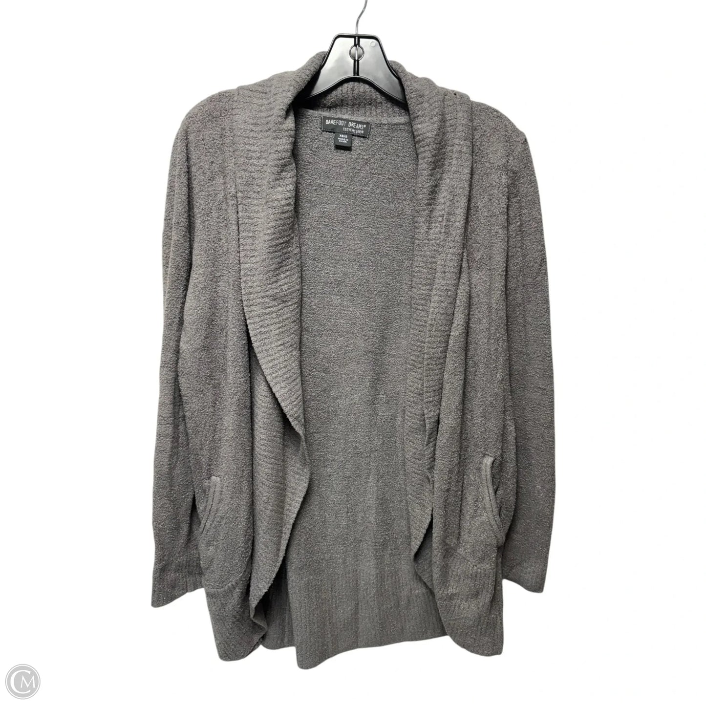 Sweater Cardigan By Barefoot Dreams In Grey, Size: Xs