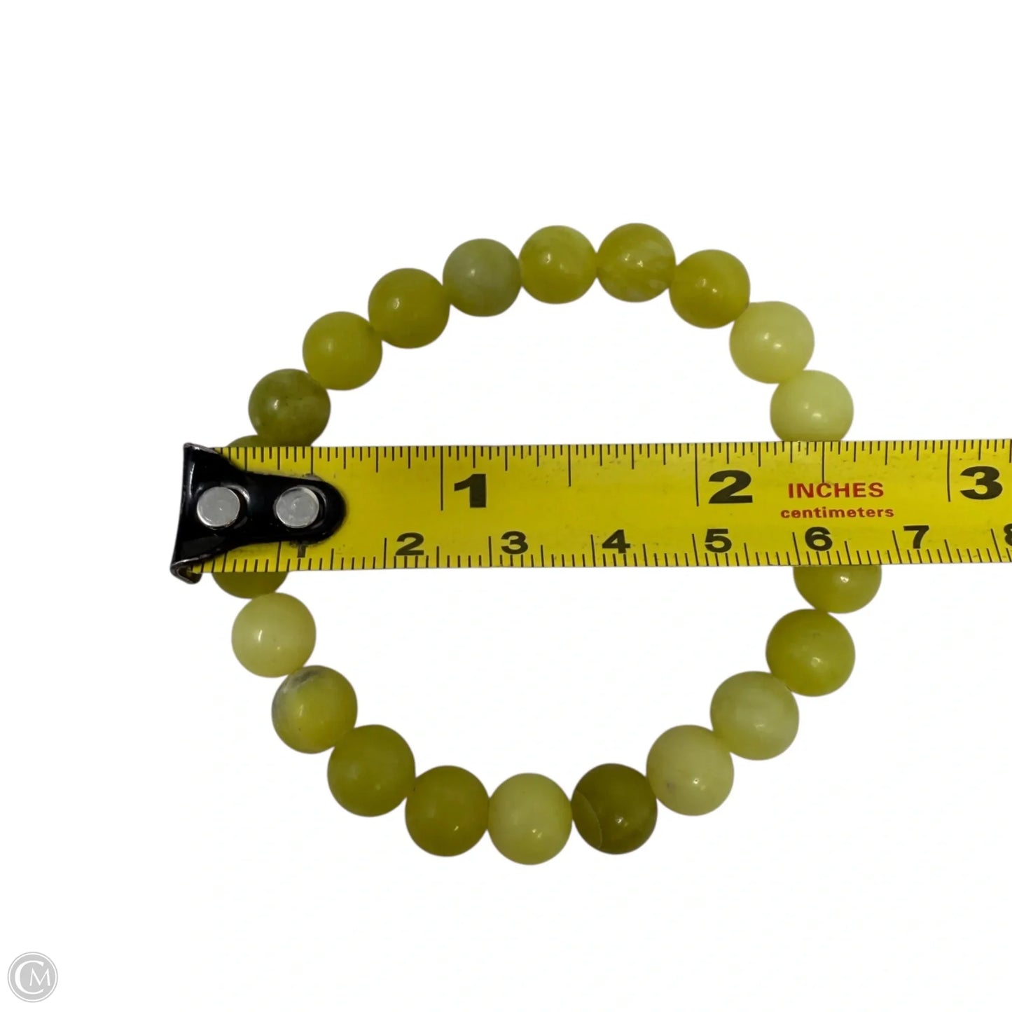 Lemon Jade Beaded Stretch Bracelet