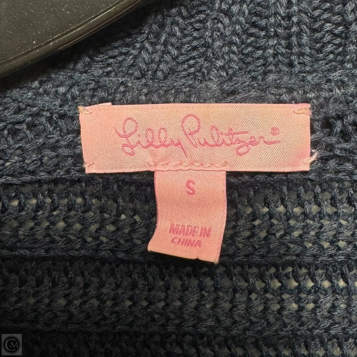 Meryl Cardigan Sweater Designer By Lilly Pulitzer In Blue, Size: S