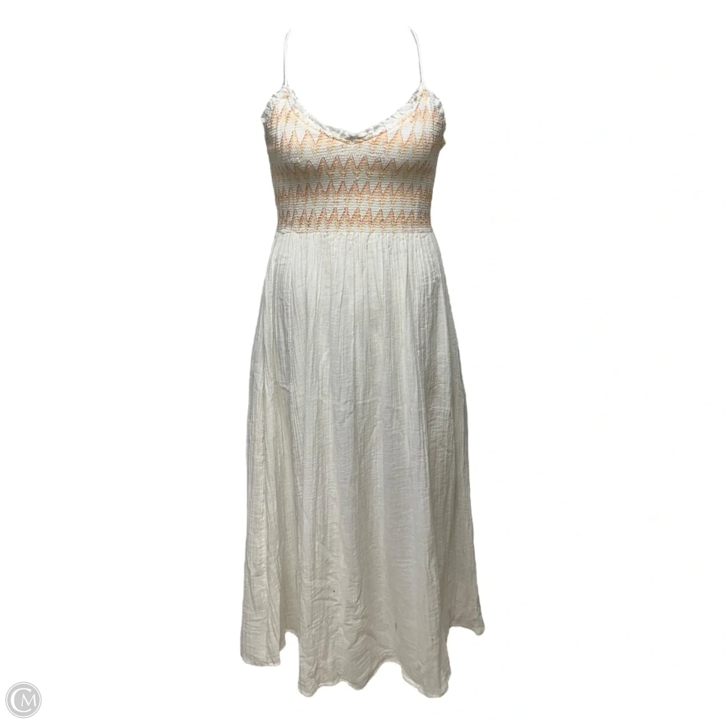 Sweet Nothings Midi Dress By Free People In Cream, Size: L