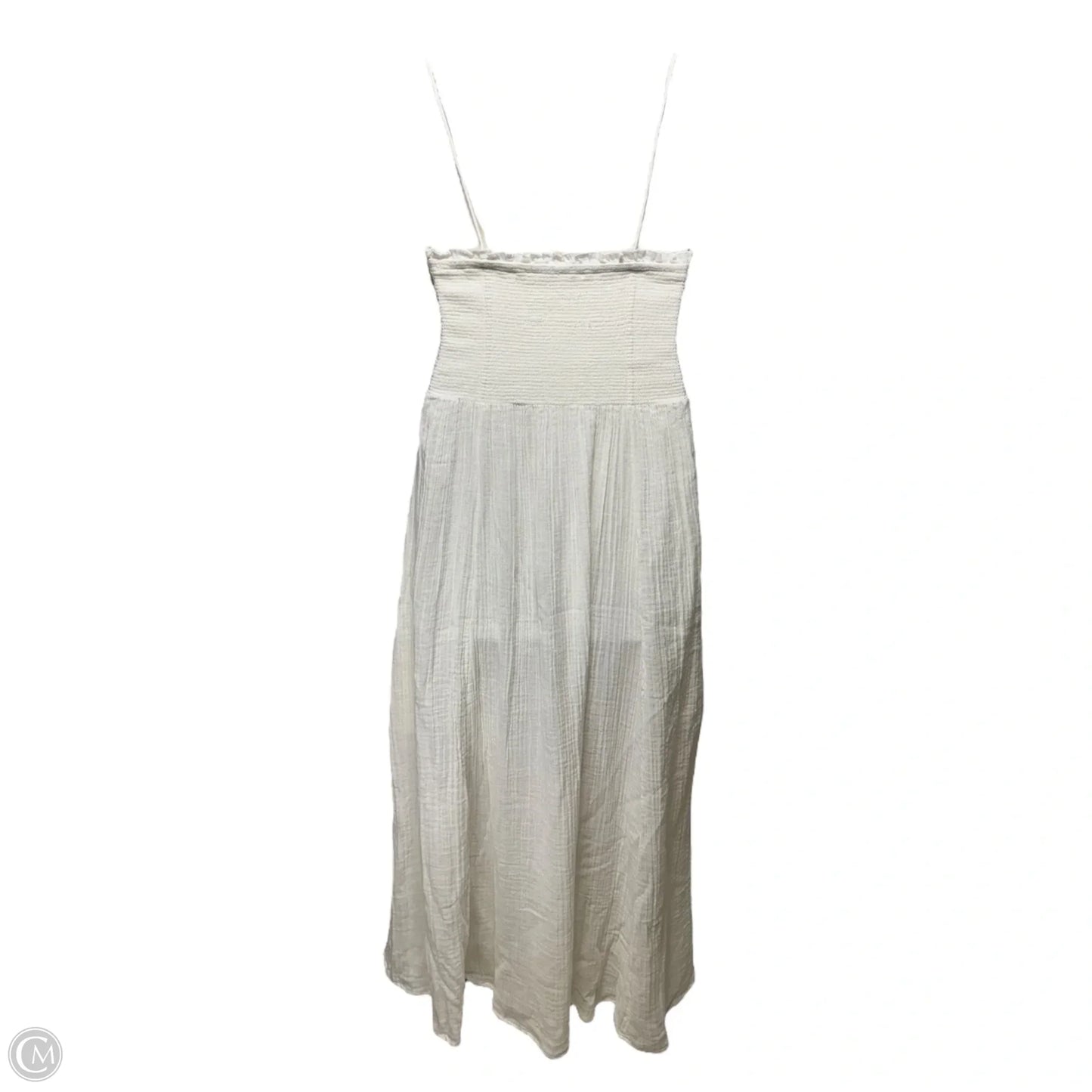 Sweet Nothings Midi Dress By Free People In Cream, Size: L