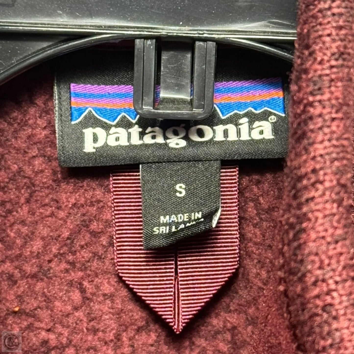 Vest Fleece By Patagonia In Maroon, Size: S