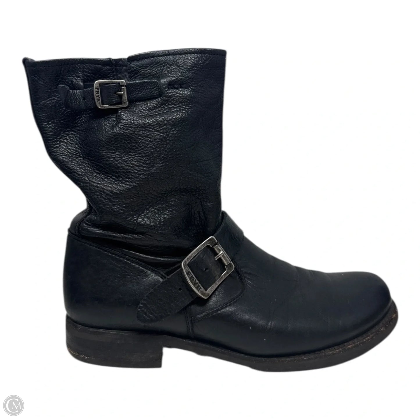 Boots Designer By Frye In Black, Size: 8