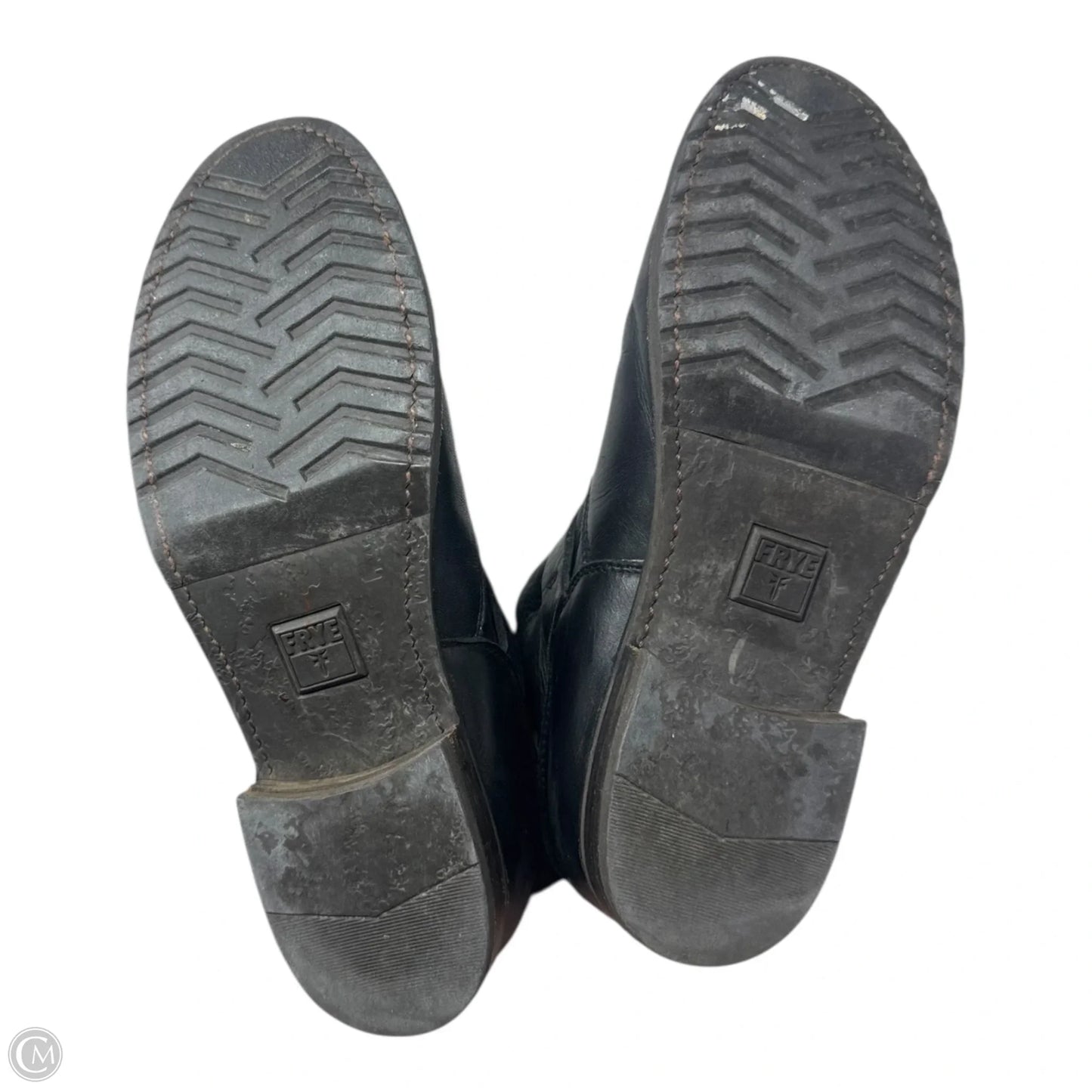 Boots Designer By Frye In Black, Size: 8