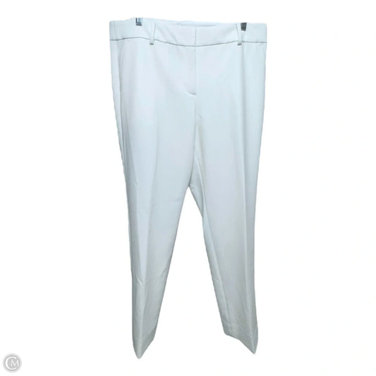 Hampshire Ankle Pant By Talbots In White, Size: 10