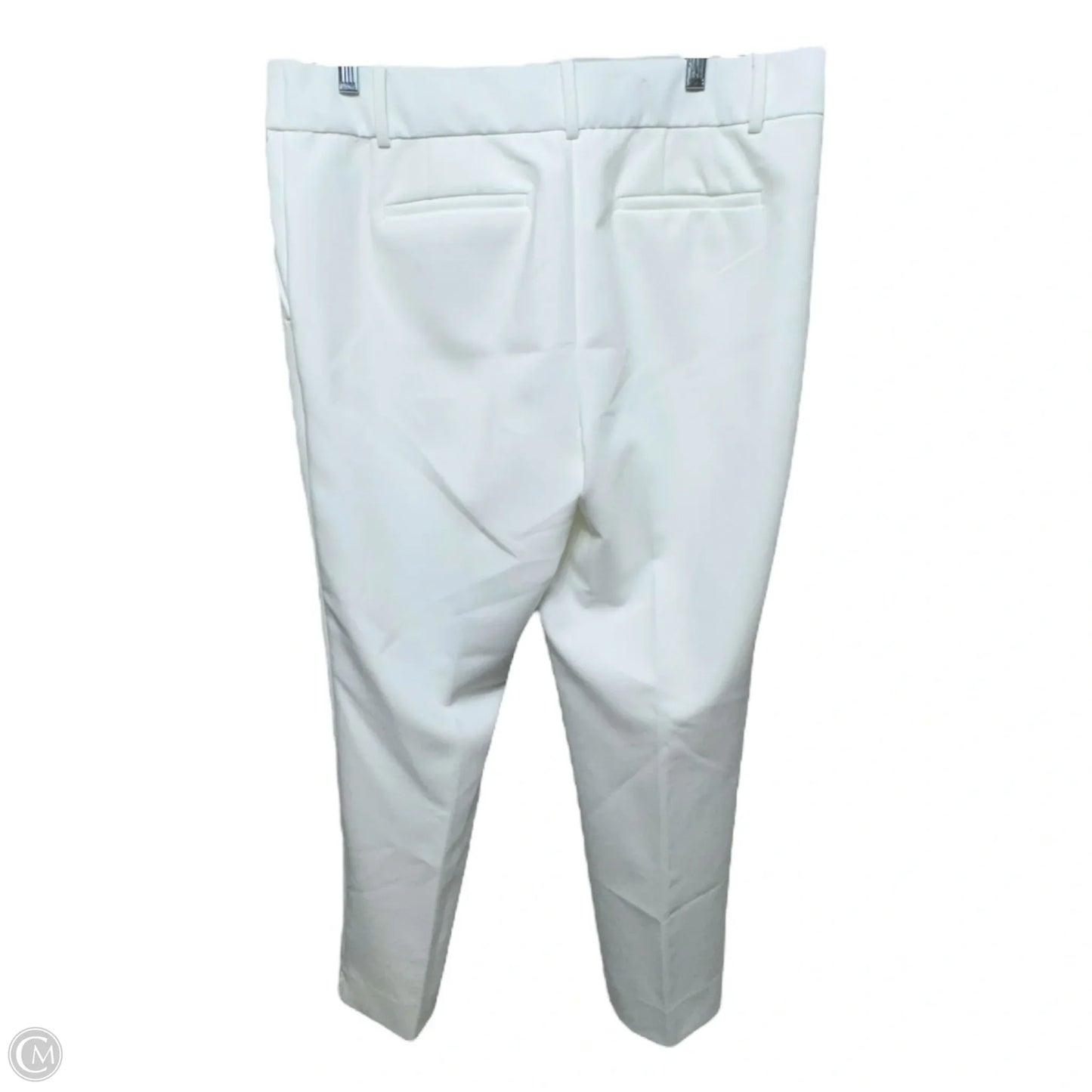 Hampshire Ankle Pant By Talbots In White, Size: 10