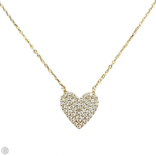 Demi Fine Sparkle Heart Necklace By Loft