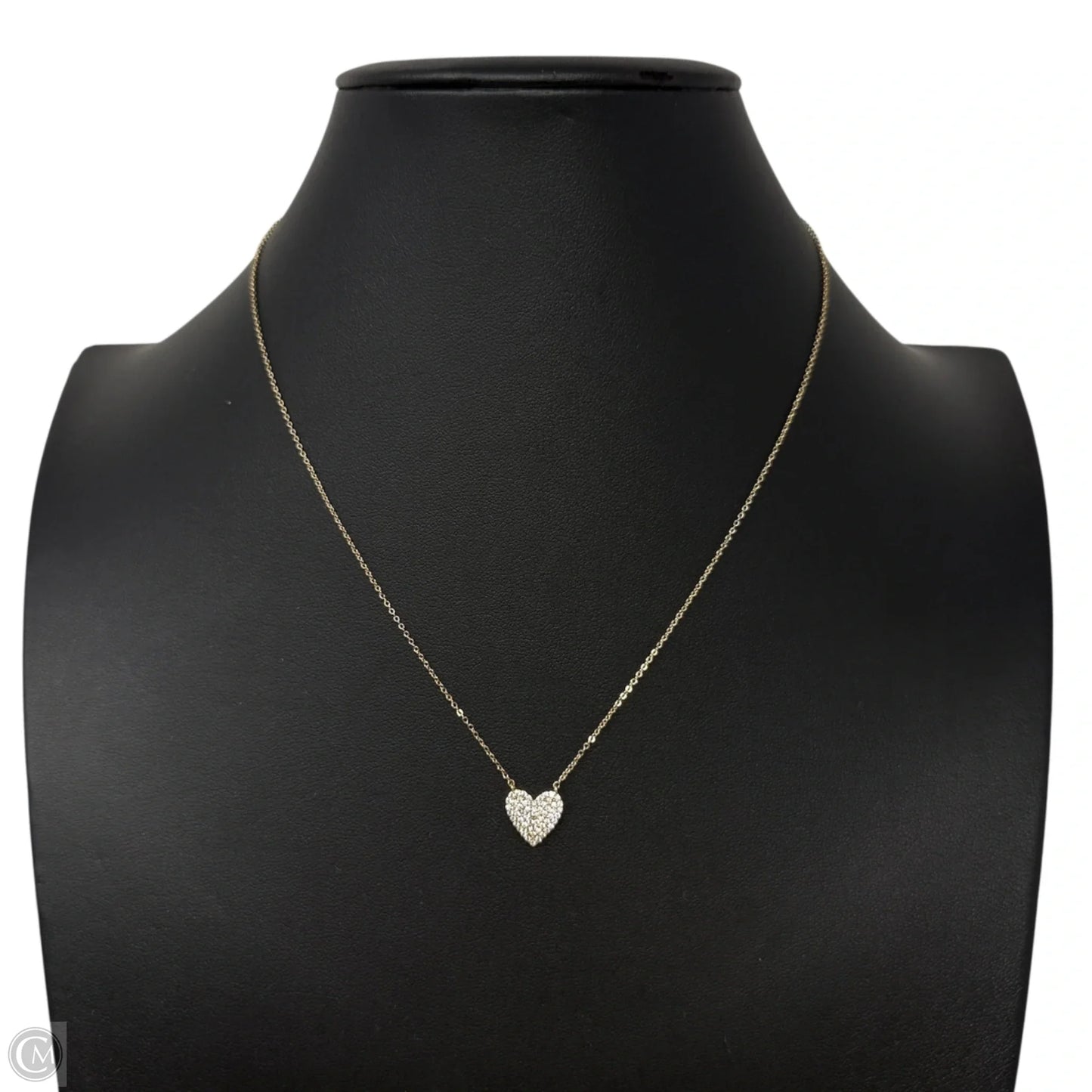 Demi Fine Sparkle Heart Necklace By Loft