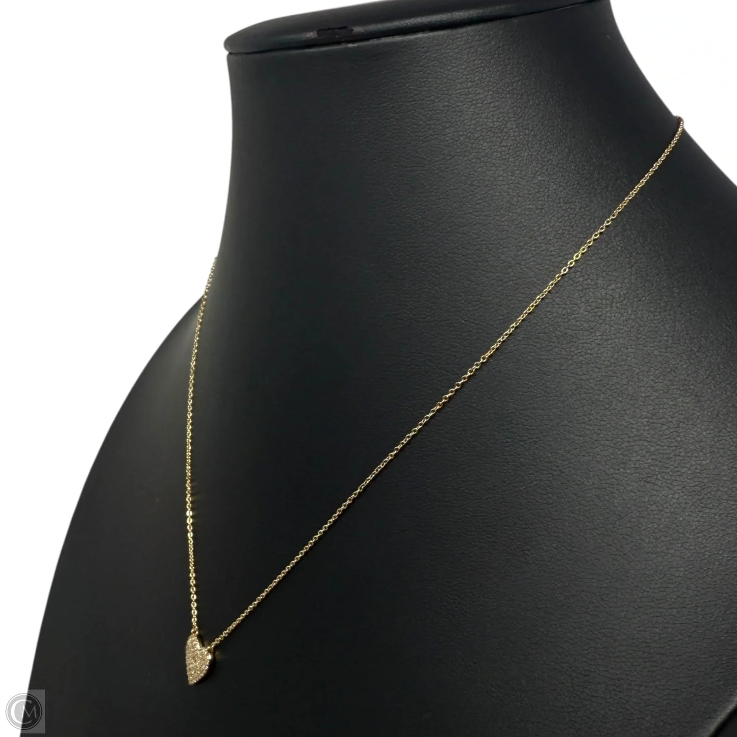 Demi Fine Sparkle Heart Necklace By Loft