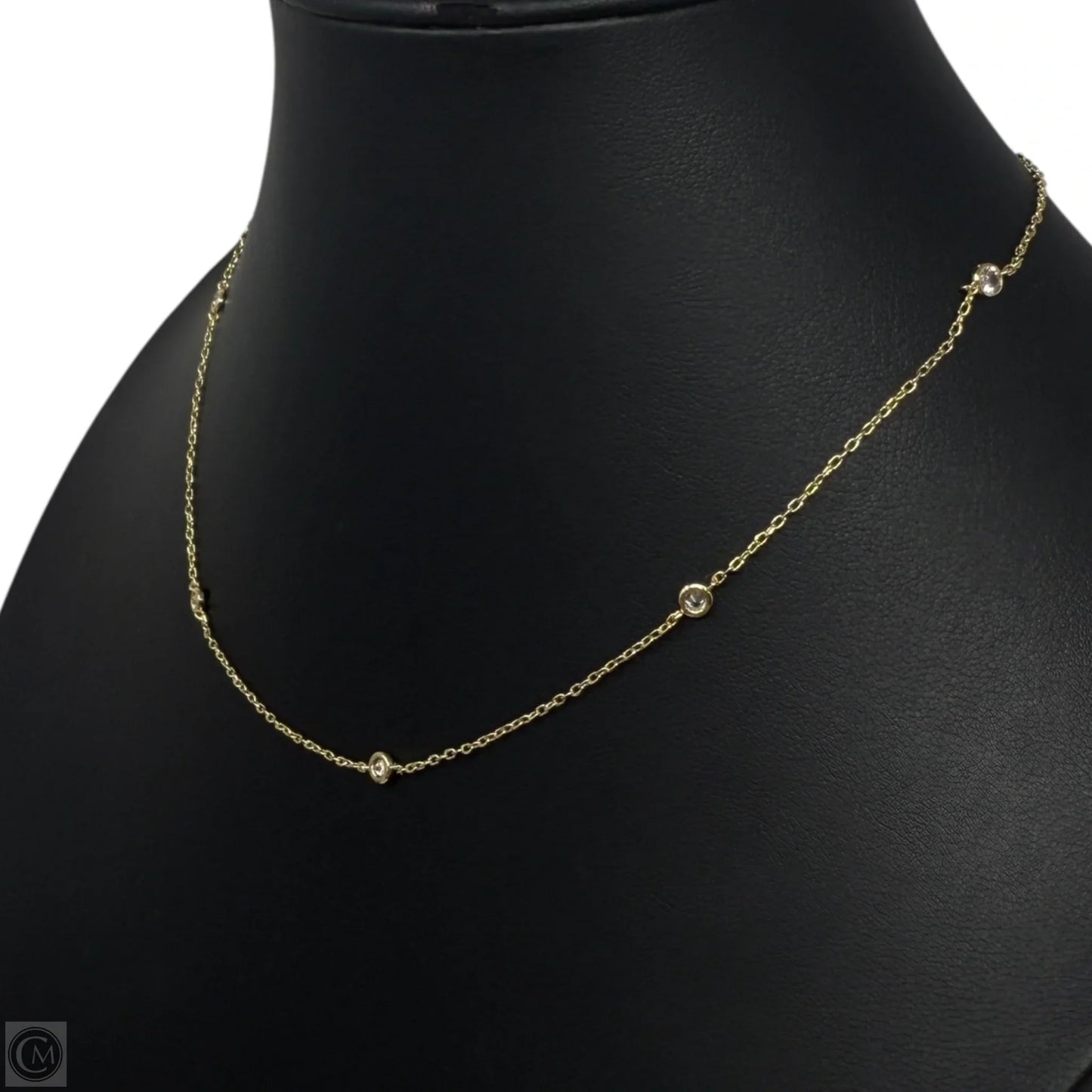 Crystal & Chain Necklace