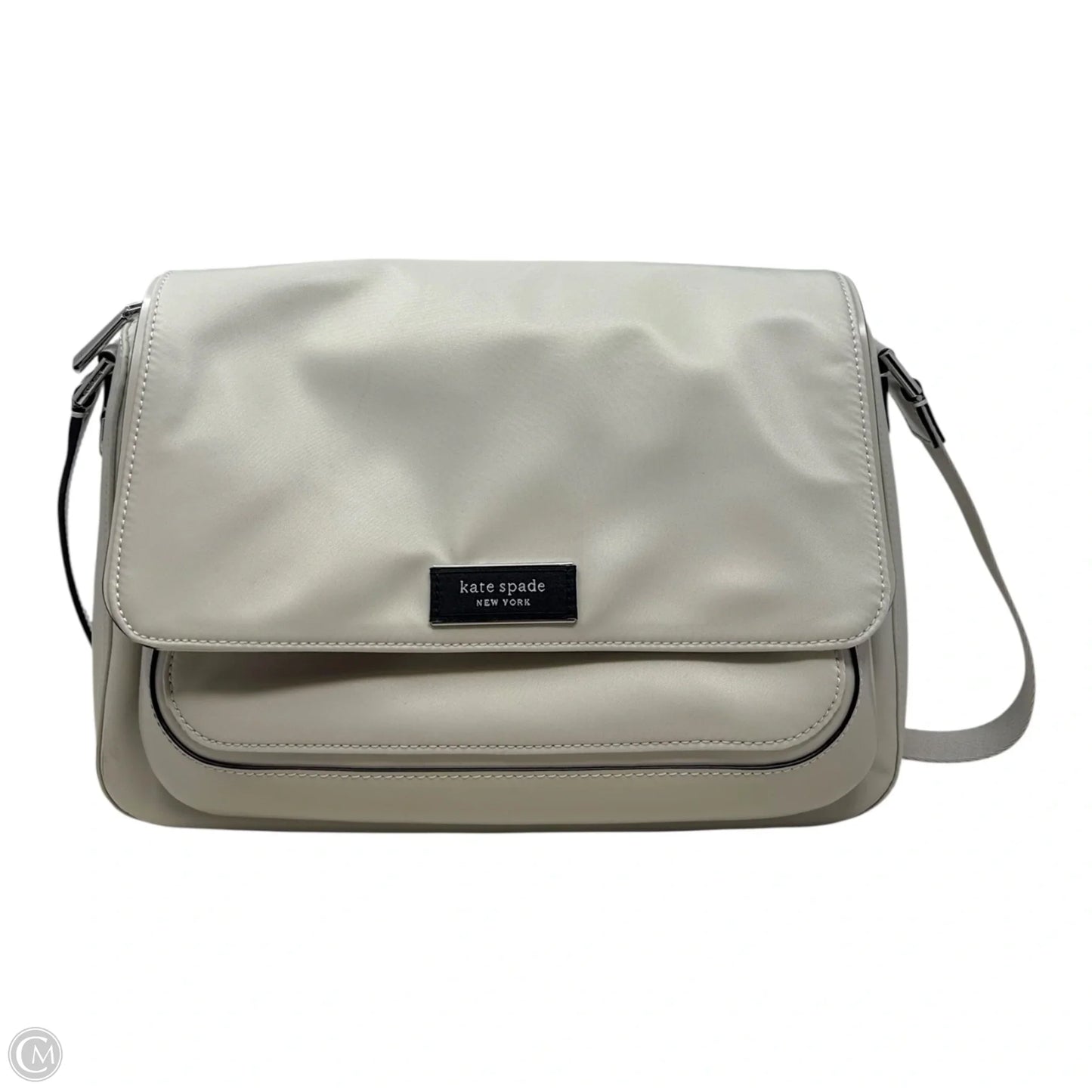 Sam Icon Nylon Messenger Bag Designer By Kate Spade, Size: Small