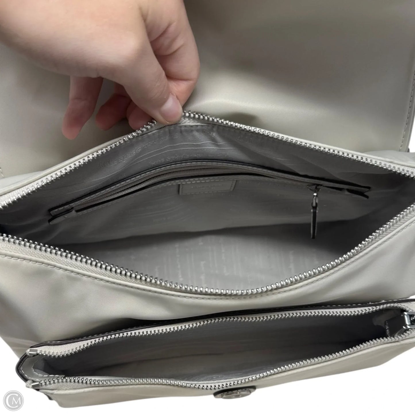 Sam Icon Nylon Messenger Bag Designer By Kate Spade, Size: Small