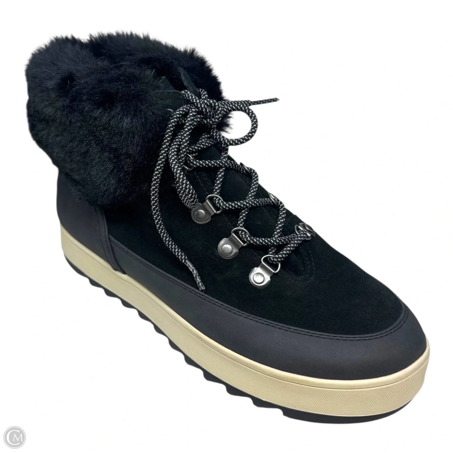 Tynlee Boots Ankle Flats By Koolaburra By Ugg In Black, Size: 12