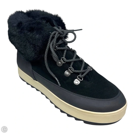 Tynlee Boots Ankle Flats By Koolaburra By Ugg In Black, Size: 12