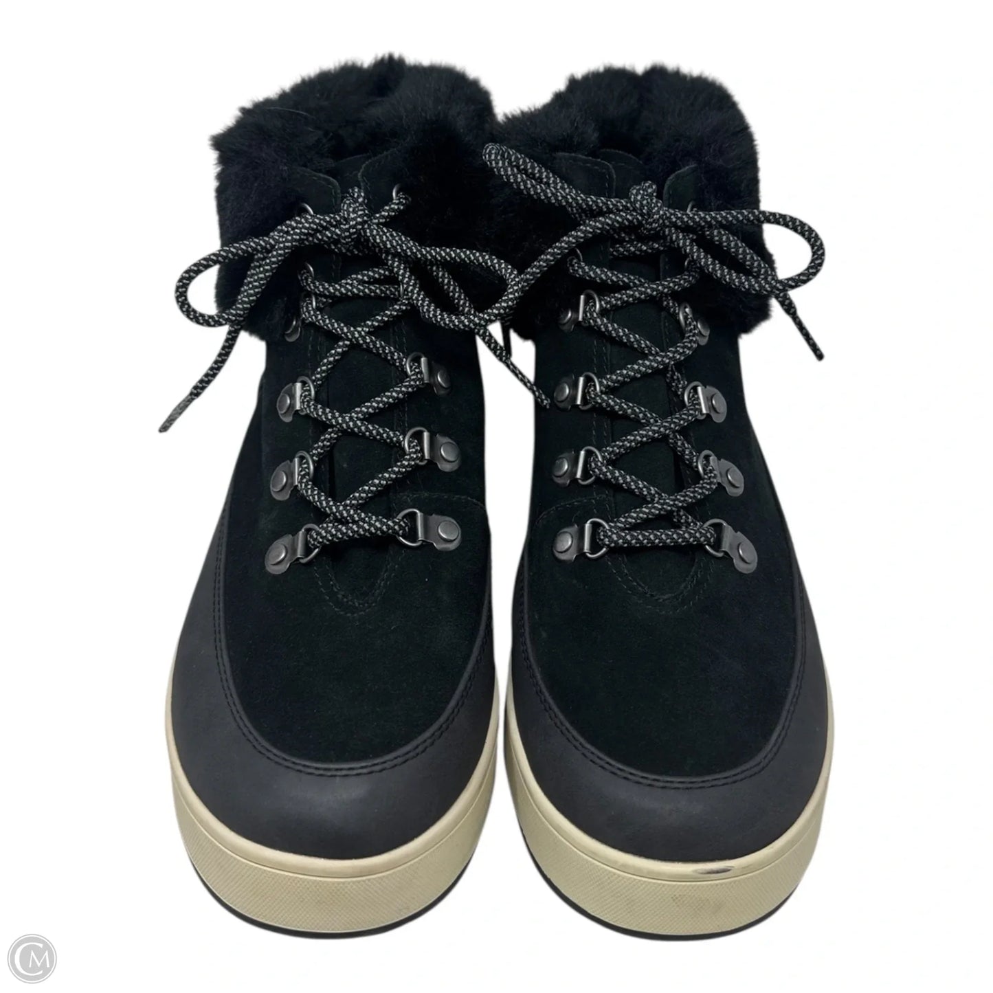Tynlee Boots Ankle Flats By Koolaburra By Ugg In Black, Size: 12