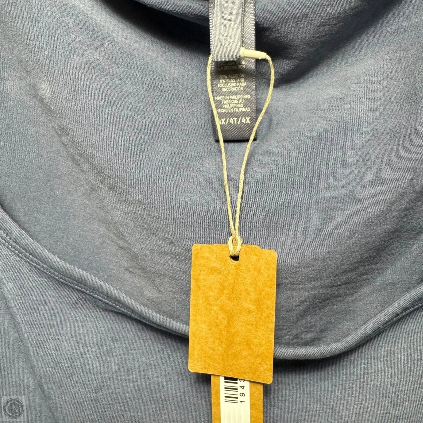 Top Long Sleeve By Skims In Blue, Size: 4x