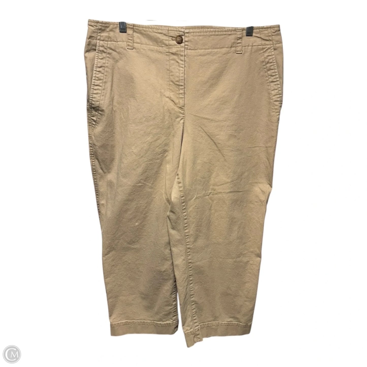 Pants Khakis By Talbots In Tan, Size: 16 p