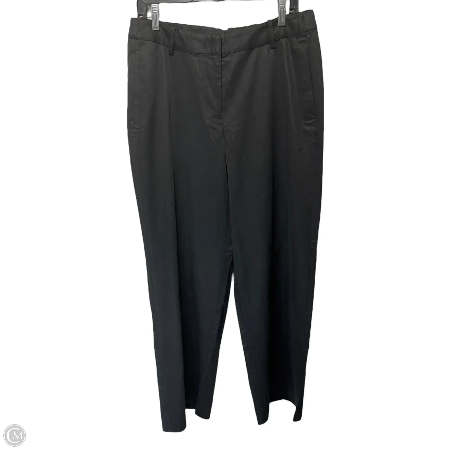 Wide Leg Pants Chinos & Khakis By Banana Republic In Black, Size: M
