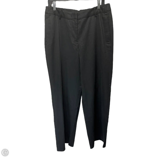 Wide Leg Pants Chinos & Khakis By Banana Republic In Black, Size: M