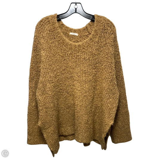 Sweater By Nap In Tan, Size: L