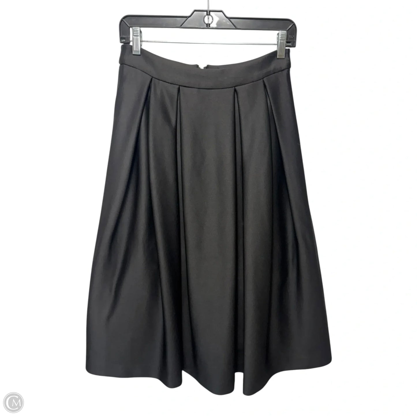 Skirt Midi Designer By Karl Lagerfeld In Black, Size: S