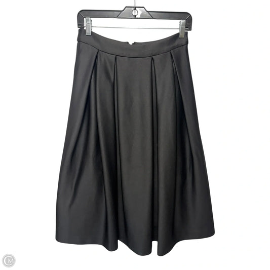Skirt Midi Designer By Karl Lagerfeld In Black, Size: S