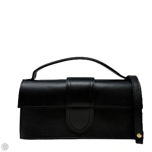 Italian Leather Baguette Bag, Size: Small