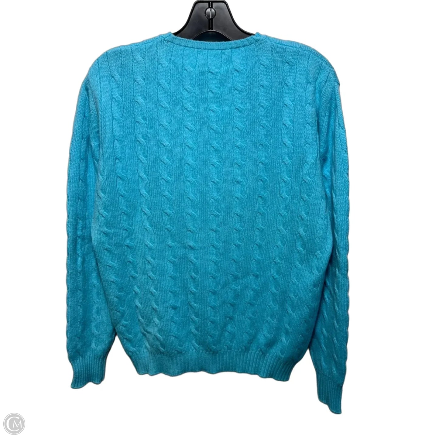 Sweater Cashmere By McCulley’s In Blue, Size: Xl