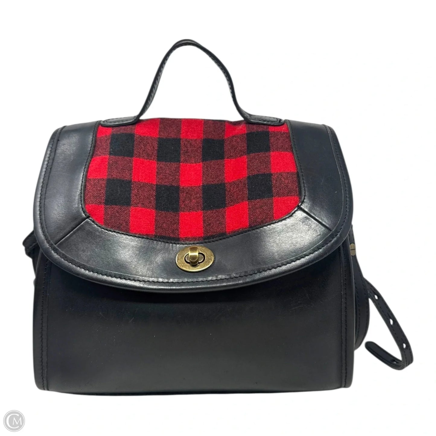 Wool & Leather Crossbody Handbag  By Pendleton, Size: Medium