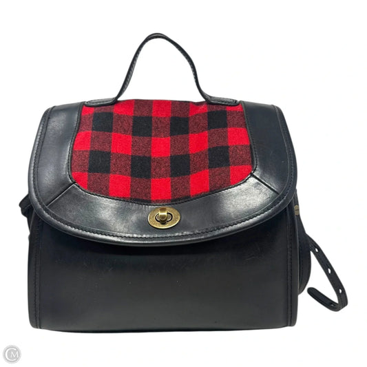 Wool & Leather Crossbody Handbag  By Pendleton, Size: Medium